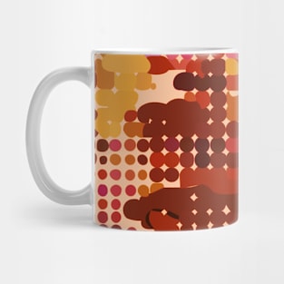 HieroThyme Greenleaf Crimson camouflage C0001-d Mug